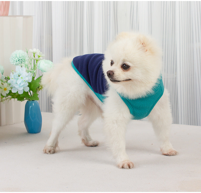 Warm & Lightweight Fleece Dog Vest